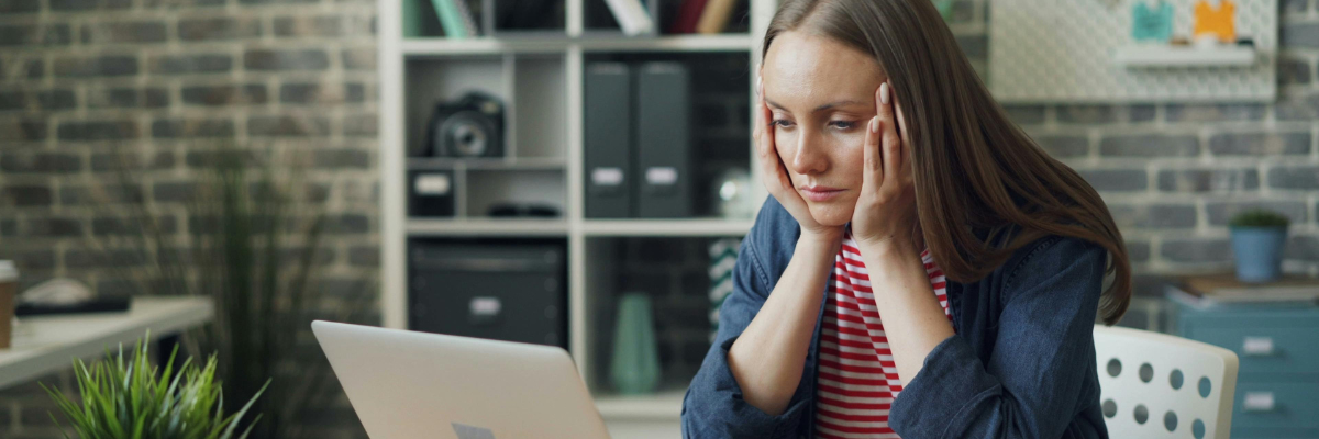 Artificial intelligence design concept showing poor user experience and AI system errors